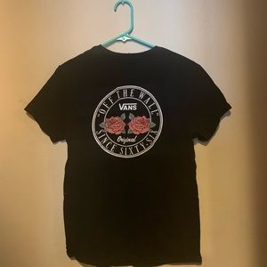 Vans black T-shirt